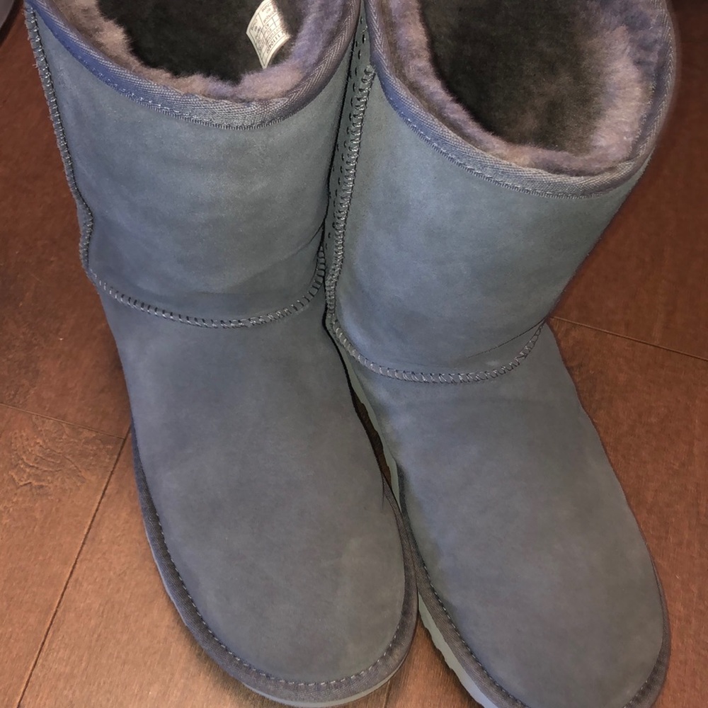 Ugg gray studded boots size 12